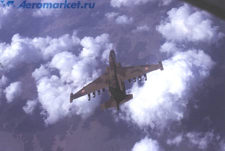 Самолет Су-25ТК